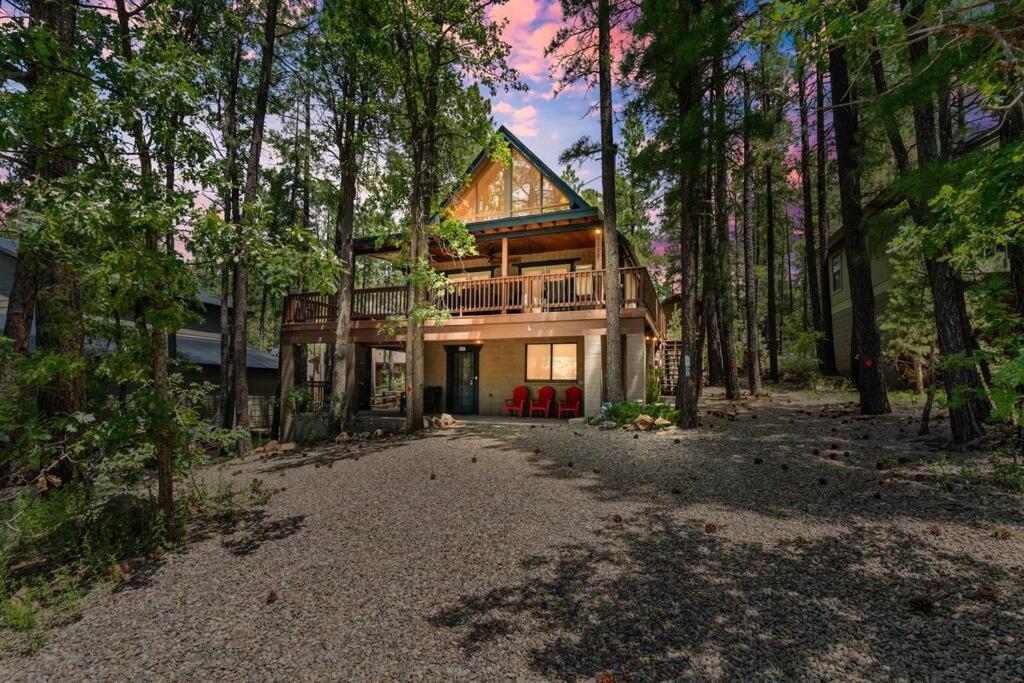 Luxury Cabin Oasis Getaway Heart Of Munds Park Exterior foto